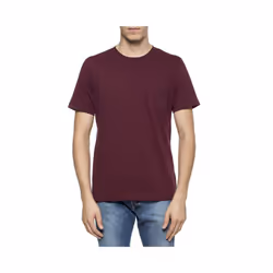 DIESEL T JUST POCKET Mens T-Shirt - Burgundy, S