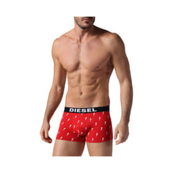 DIESEL SHAWN Mens Boxers Single Pack Red Underwear - XS