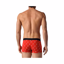 DIESEL SHAWN Mens Boxers Single Pack Red Underwear - XS