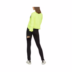 DIESEL M TICX Womens Sweatshirt Long Sleeve Ladies Pullover Wool Knitwear Green - M