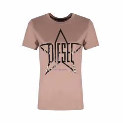 DIESEL T SILY ZA Womens T Shirt Crew Neck Short Sleeve Top Casual Summer Tee NEW - XS