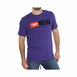 DIESEL T JUST DIVISION Mens T-Shirt Short Sleeve Crew Neck Top Casual Summer Tee - S