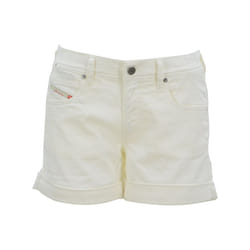 DIESEL NE CALZONCINI 0663V Womens Denim Shorts - White, W25