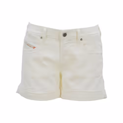 DIESEL NE CALZONCINI 0663V Womens Denim Shorts - White, W31