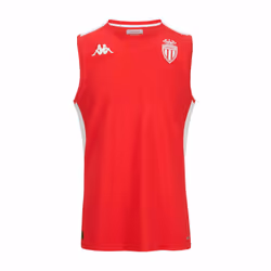 2024-2025 AS Monaco Sleeveless Jersey (Red) - M