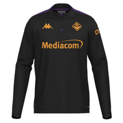 2024-2025 Fiorentina 1/4 Zip Training Top (Black) - XXL