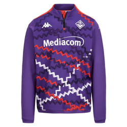 2024-2025 Fiorentina Training Sweat 1/4 Zip (Purple) - S