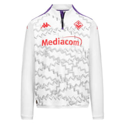 2024-2025 Fiorentina Training Sweat 1/4 Zip (White) - L