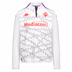 2024-2025 Fiorentina Training Sweat 1/4 Zip (White) - M