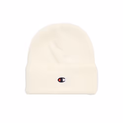 CHAMPION Mens Beanie Hat Thick knitted - Light Beige