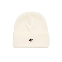 CHAMPION Mens Beanie Hat Thick knitted - Light Beige
