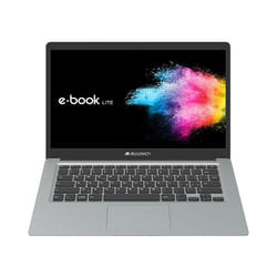 Microtech e-book Lite Intel® Celeron® N4020 Laptop 35.8 cm (14.1") Full HD 4 GB LPDDR4-SDRAM 120 GB SSD+eMMC Wi-Fi 5 (802.11ac) Windows 10 Pro Education Grey