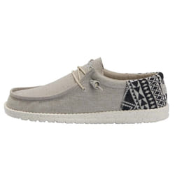 Hey Dude Men's Wally Funk Bungee Size 12 | Mens Shoes | Men's Lace Up Loafers | Comfortable & Light-Weight