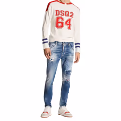 Dsquared2 Skater Jean Blue Wash Jeans - W34 L30
