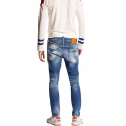 Dsquared2 Skater Jean Blue Wash Jeans - W34 L30