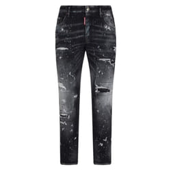 Dsquared2 Skater Jean Paint Splatter Black Wash Jeans - W34 L30