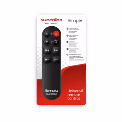 Superior Electronics Simply remote control TV Press buttons - Additional view 2