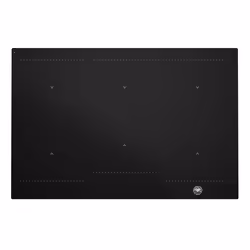 Bertazzoni P786IM3B2NE, Black, Countertop, 78 cm, Zone induction hob, Glass, 6 zone(s)