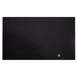 Bertazzoni P906IM3G5NE, Black, Countertop, 88 cm, Zone induction hob, Glass, 6 zone(s)