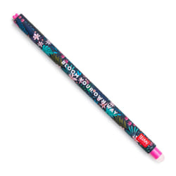 Legami Erasable Gel Pen  0.8 cm Diameter  Flora Design  Turquoise Ther