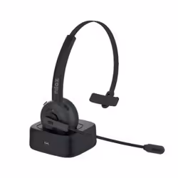 Nilox NXAUB001 headphones/headset Office/Call center Bluetooth Black
