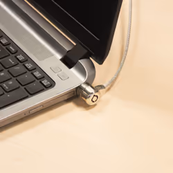 Ewent EW1242 cable lock Black, Stainless steel 1.5 m