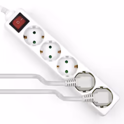 Ewent EW3916 power extension 1.5 m 5 AC outlet(s) Indoor White