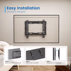 Ewent EW1501 TV mount/stand 109.2 cm (43") Black - Additional view 7