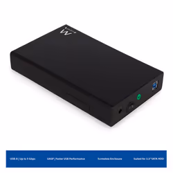 Ewent EW7056 storage drive enclosure HDD enclosure Black 3.5" - Additional view 3
