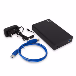 Ewent EW7056 storage drive enclosure HDD enclosure Black 3.5" - Additional view 4
