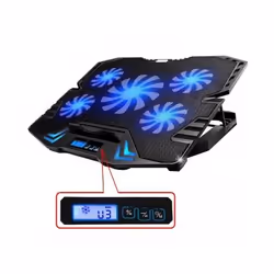 Ewent EW1259 laptop cooling pad 43.2 cm (17") 2500 RPM Black
