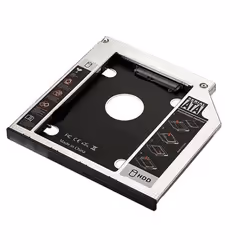 Ewent EW7003, Acrylonitrile butadiene styrene (ABS), Aluminium, Black, White, 2.5", 129 mm, 128 mm, 9.5 mm