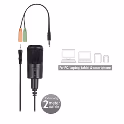 Ewent EW3552 microphone Black PC microphone - Additional view 3