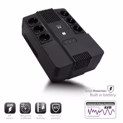 Ewent EW3945 uninterruptible power supply (UPS) Line-Interactive 0.6 kVA 360 W 1 AC outlet(s)