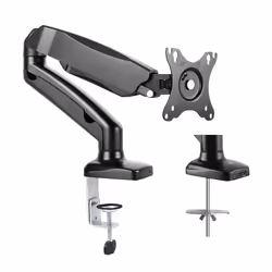 Ewent EW1515 monitor mount / stand 81.3 cm (32") Desk Black - Additional view 4