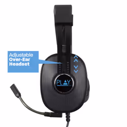 Ewent Play PL3321 Headset Wired Head-band Gaming Black - Additional view 4