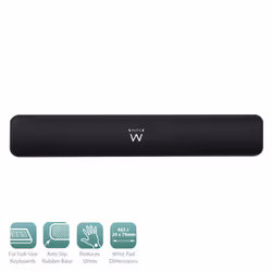 Ewent EW3180 wrist rest Polyester, Rubber Black - Additional view 4