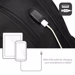 Ewent EW2526 laptop case 39.6 cm (15.6") Backpack Black