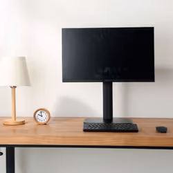 Ewent EW1537 monitor mount / stand 81.3 cm (32") Desk Black
