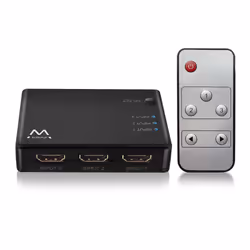 Ewent EW3730, HDMI, Black, 2160p, 3840 x 2160 pixels, Box, 125 mm