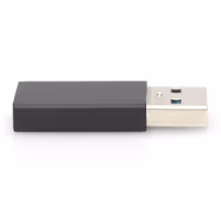 Ewent EW9650 cable gender changer USB Type-A USB Type-C Black