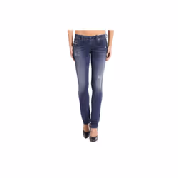 DIESEL GRUPEE NE 0662L Womens Denim Sweat Jogg Jeans Stretch Super Slim Skinny - W27 L28