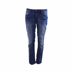 DIESEL RIZZO NE 0666W Womens Denim Jeans Distressed Regular Fit Sweat Jogg Pant - W25 L27