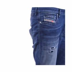 DIESEL RIZZO NE 0666W Womens Denim Jeans Distressed Regular Fit Sweat Jogg Pant - W25 L27