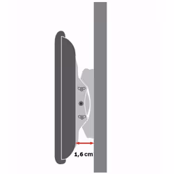 Techly Wall Mount for LED LCD TV 42-80 Ultra Slim Fixed H600mm" ICA-PLB 860 - Additional view 5