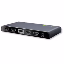 Techly Splitter HDMI 2.0 4K UHD 3D 4-way, HDMI, 4x HDMI, 3840 x 2160 pixels, Black, 4K Ultra HD, 30 m