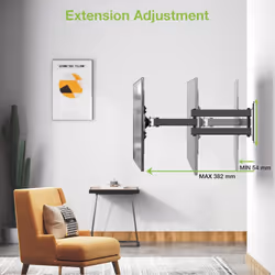 Techly Wall Support for LCD LED 13-30" Tilting 2 Joints Black ICA-LCD 923B - Additional view 5