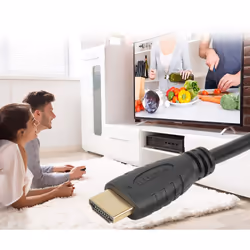 Techly HDMI 2.0 Cable A/A M/M 6m Black ICOC HDMI2-4-060 - Additional view 7