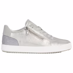 ) Geox D Blomiee A Synthetic Polyurethane Women's Silver Trainers - Silver, 6 (Adults' - Additional view 4