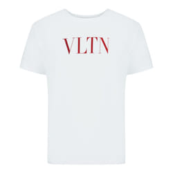 Valentino VLTN Logo White T-Shirt - S